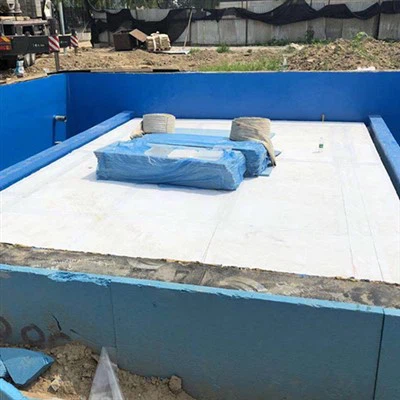 インフィニティプールの設置